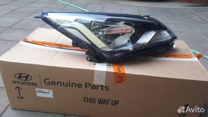 Фара правая /блок/ на Хендай Солярис