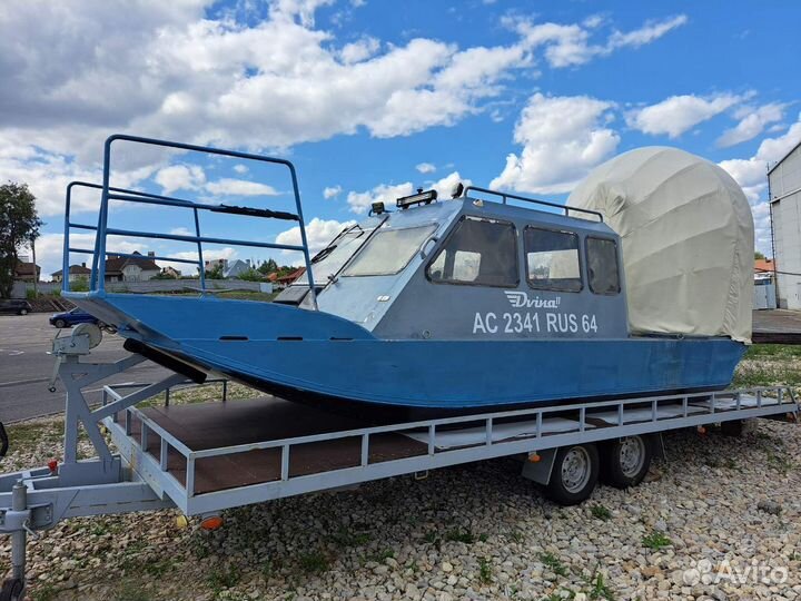 Аэролодка Двина 2кс + мотор Toyota 256 л.с