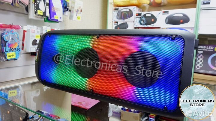 Умная Колонка Напольная ZQS6213 с Подсветкой v.5