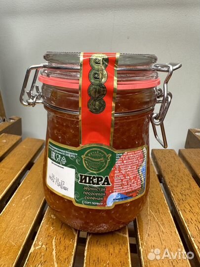 Красная икра горбуши