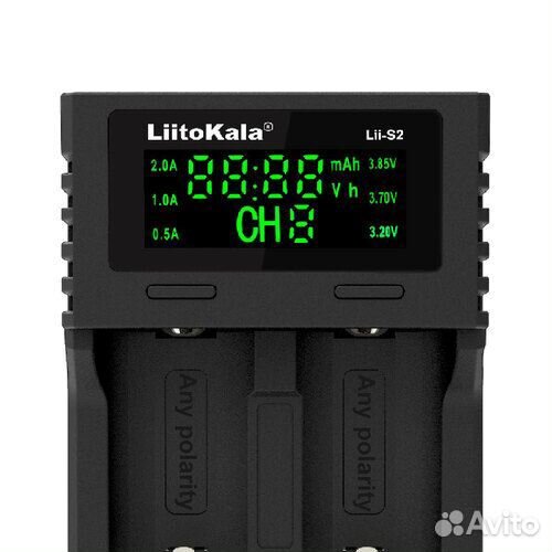 Зарядное аккумуляторов LCD LiitoKala (Lii-S2)