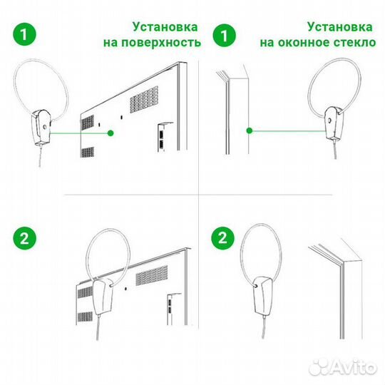 Антенна комнатная волжанка USB 5м активная divisat