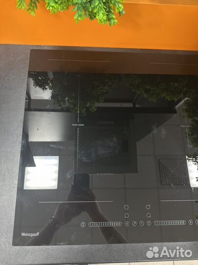 Индукционная варочная панель с флекс зонами