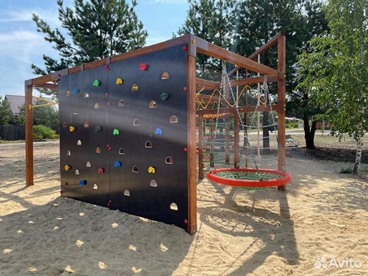 Детский спортивный комплекс (Крашенная)