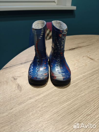 Детские резиновые сапоги
