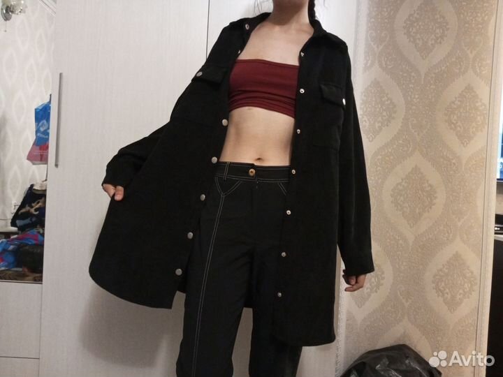 Джинсовка оверсайз S-L