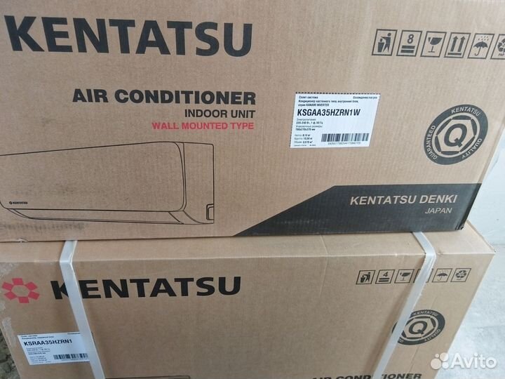 Кондиционер Kentatsu ksgaa35hzrn1W/ksraa35hzrn1