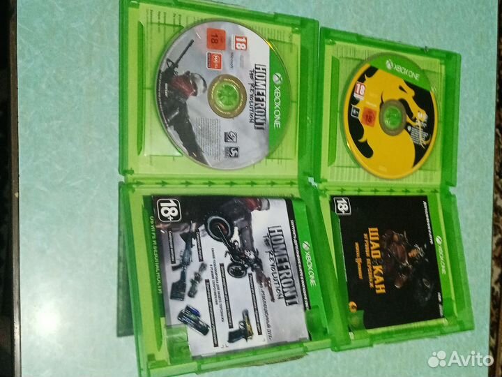 Диски xbox One MK 11,Homefront the revolution