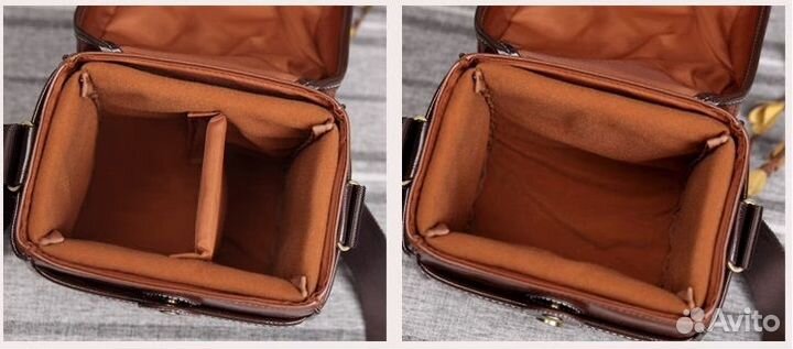 Сумка для фотоаппарата Fotokofr S (Цвет Коричневый