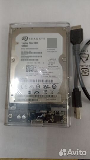 Внешний диск Seagate 500 гб