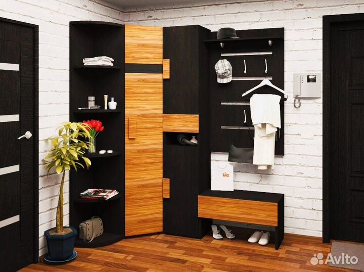 Шкаф в прихожую без посредников