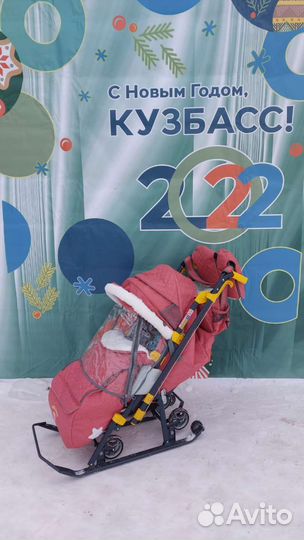 Санки-коляска Ника кидс