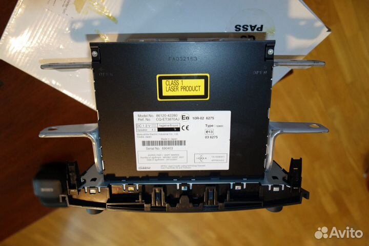 Штатный CD-приемник для Toyota RAV 4 - 2011 г