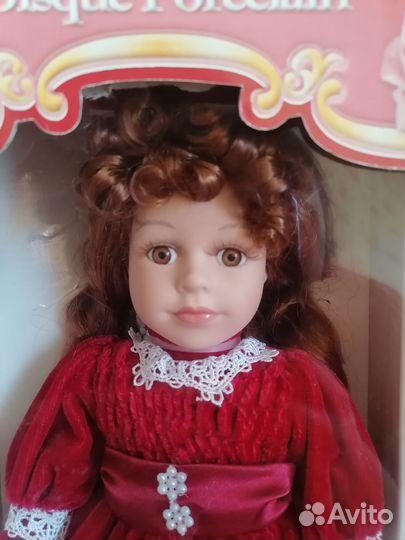 Кукла Джени Фаин Genuine fine Bisque Porcelain