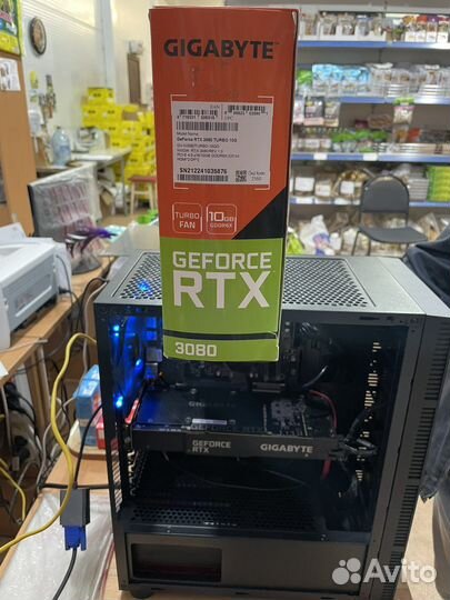 Видеокарта gigabyte geforce rtx 3080 10 гб