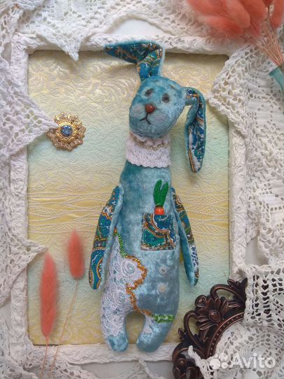 Заяц интерьерная игрушка