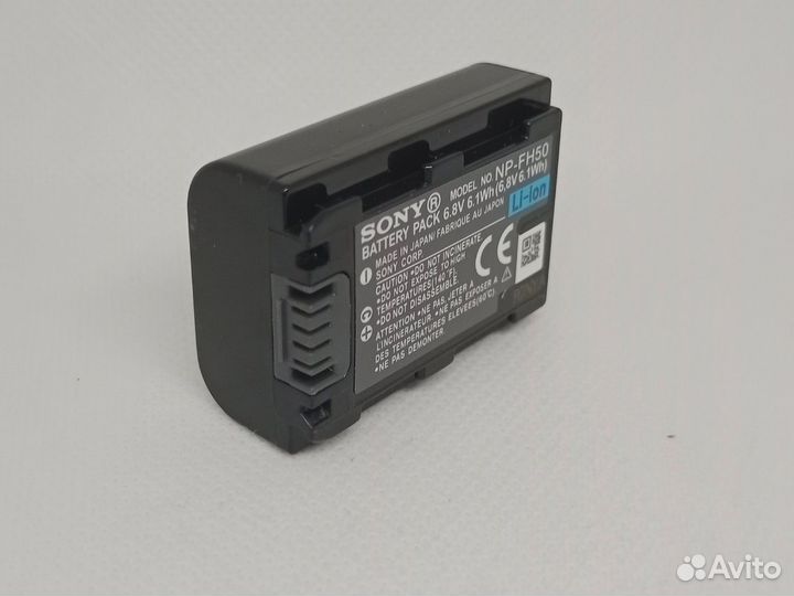 АКБ для sony NP-FH50, 900 mAh (оригинал)
