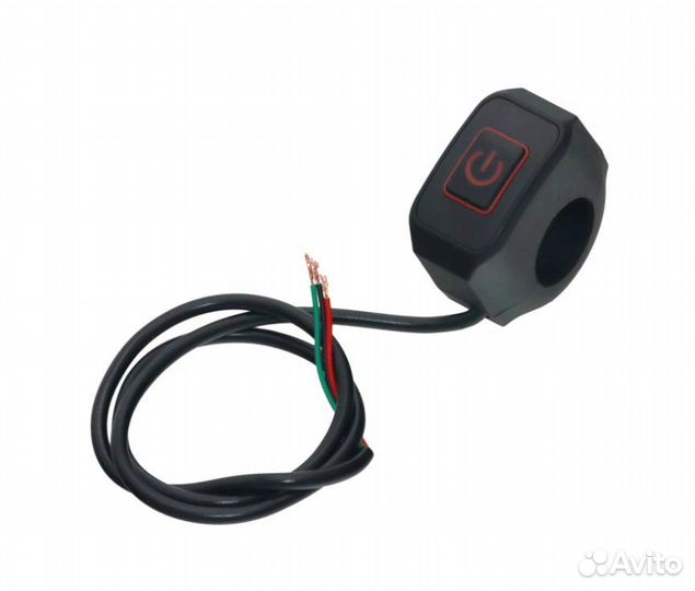 Кнопка на руль в корпусе с подсветкой