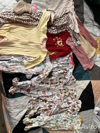 Детская одежда для девочки пакетом 62