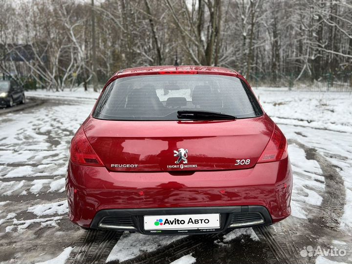 Peugeot 308 1.6 AT, 2010, 164 980 км