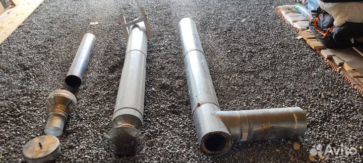 Труба вентиляционная из сэндвич-труб