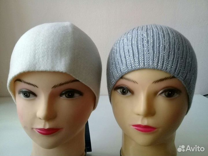 Шапочки, шляпки, береты женские новые