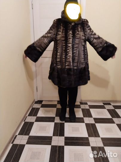 Шуба норковая 52 54 56