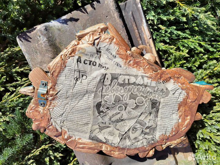 Зеркало из дрифтвуда