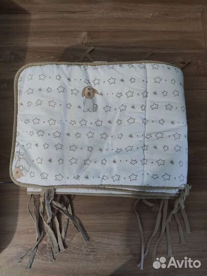 Бортики, спальный мешок, халат, кармашки