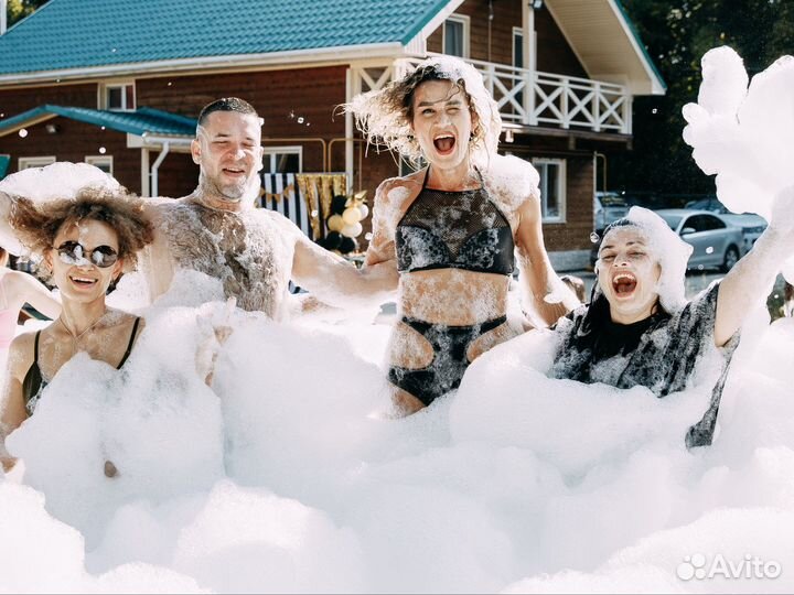 Пенная вечеринка/ шоу/ дискотека