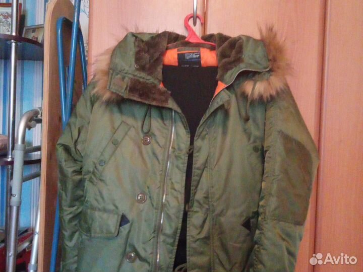 Куртка мужская зимняя аляска бу