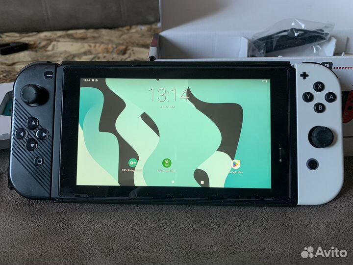 Игровая приставка Nintendo Switch прошитая Sx Core