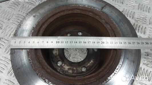 Диск тормозной задний opel omega B (HSE09L901)