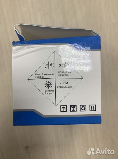 Датчик движения с сигналом при входе на батарейках