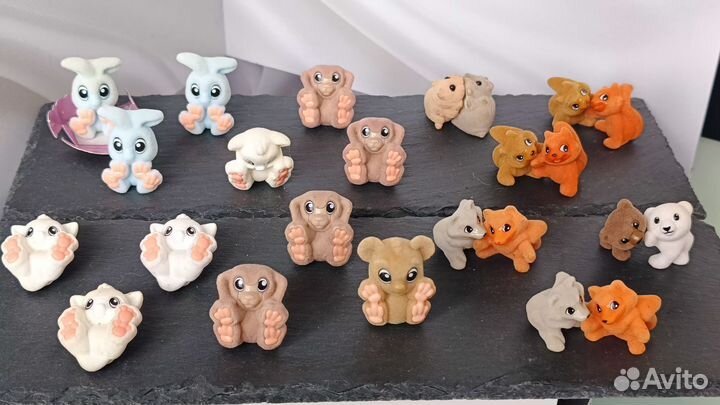 Киндер сюрприз, обнимашки, еху, вельвет, животные