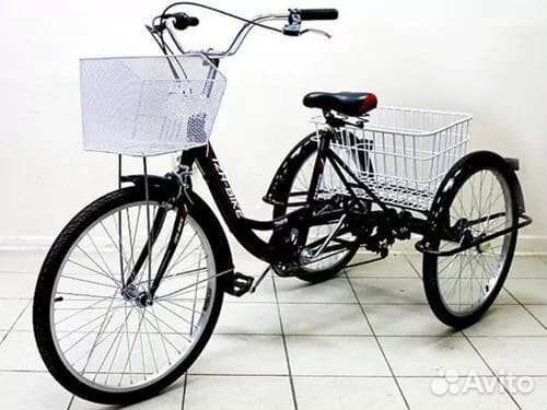 Трехколесный велосипед для взрослых