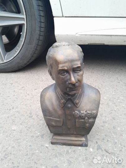 Бюст Ягода Генрих.бронза.30 см СССР