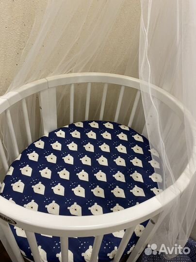 Балдахин в кроватку, простынь