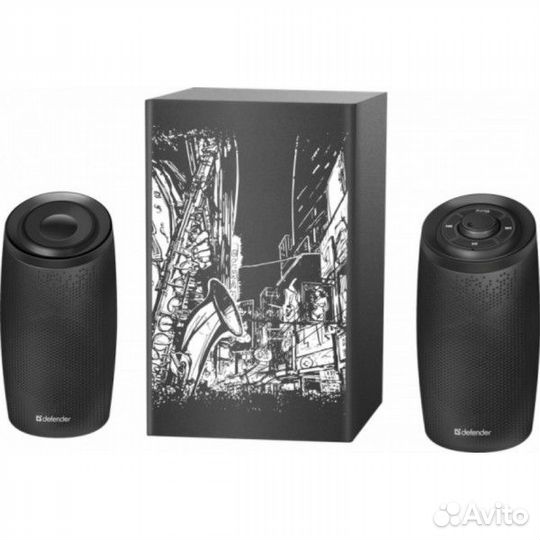 Колонки Defender 2.1 G26 26Вт, Bluetooth/AUX/FM/MP