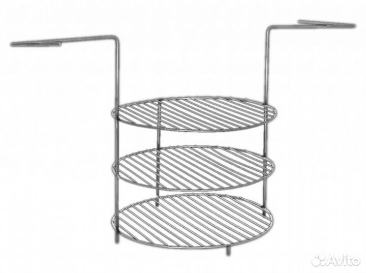 Аксессуары для тандыра Этажерка решетка 3-х ярус