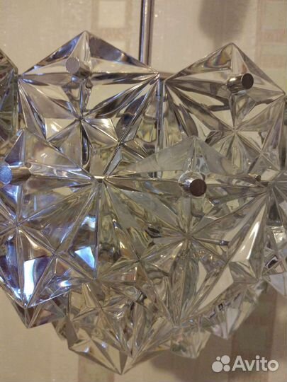 Люстра Искра, хрусталь СССР