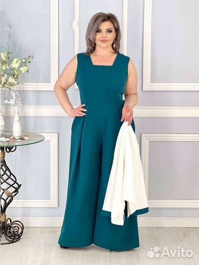 Брючный костюм женский размер 56