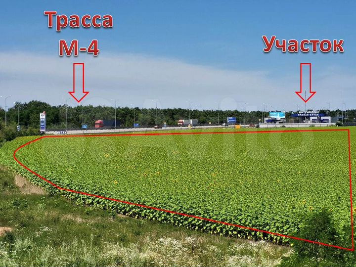 Участок 6,8 га (СНТ, ДНП)