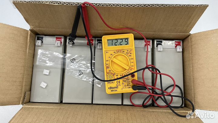 Аккумулятор АКБ 12V 9Аh для Ибп Новый Delta