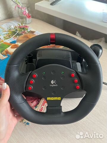 Руль logitech momo racing 900 градусов купить в Нижнем Новгороде ...
