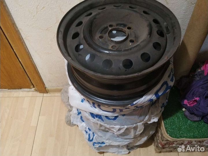 4шт оригинальные стальные диски для Hyundai i30