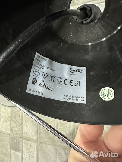 Люстры и светильники бу