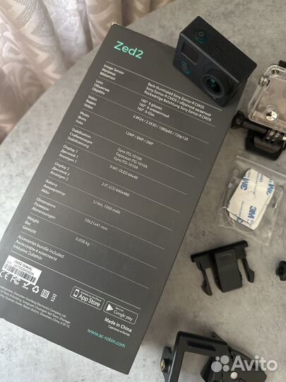 Экшн камера AC Robin Zed2 в хорошем состоянии