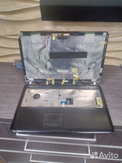 Корпус, клавиатура и кулер для ноутбука Asus K50C