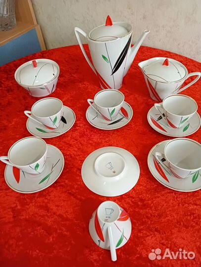 Сервиз кофейный Тюльпан